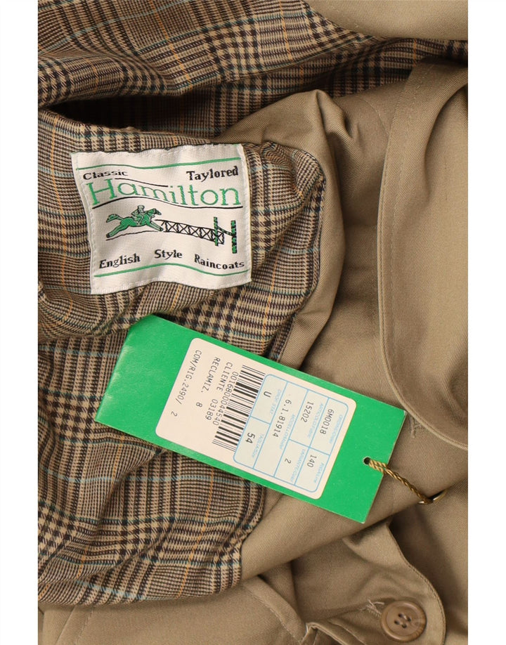 Hamilton Manteau imperméable pour homme IT 54 2XL Beige classique