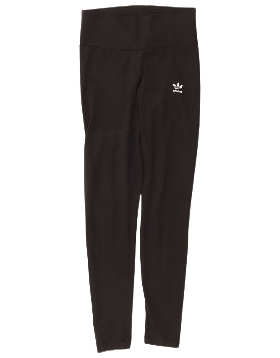 Adidas Leggings graphiques pour femmes UK 14 Large Noir Polyester