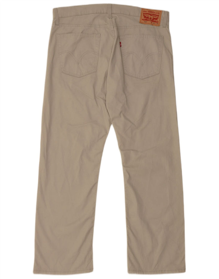 LEVI'S Pantalon décontracté droit 514 W36 L30 Homme Beige Coton