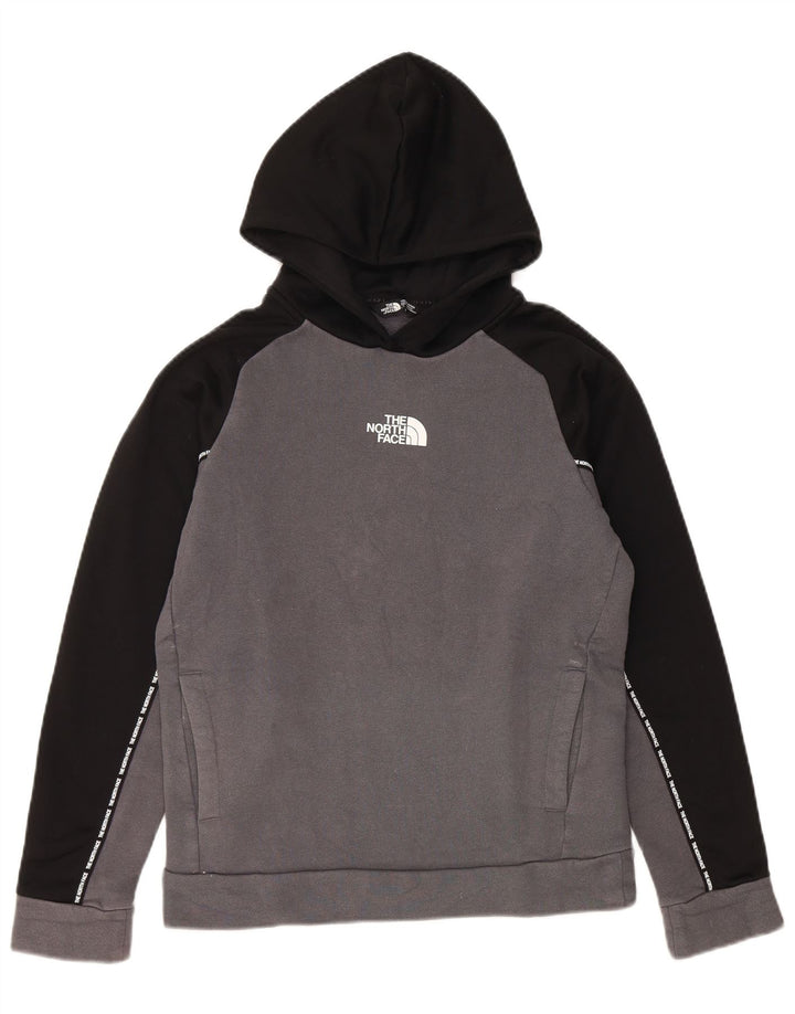 THE NORTH FACE Pull à capuche pour garçon 11-12 ans Large Gris Colorblock