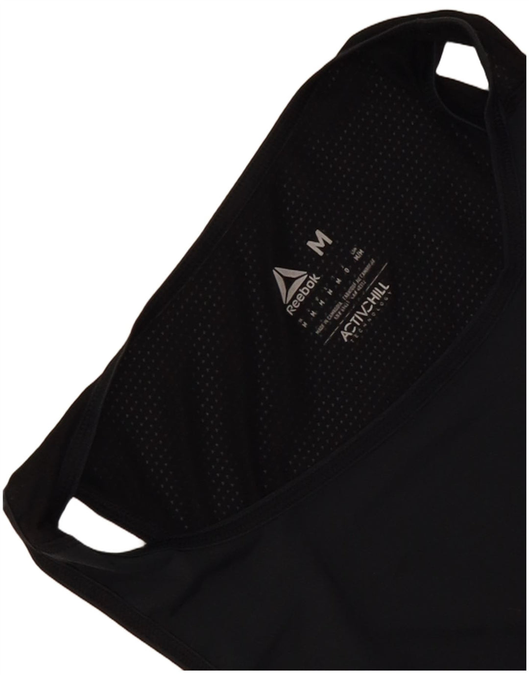 Reebok Débardeur Homme Noir Medium Colourblock