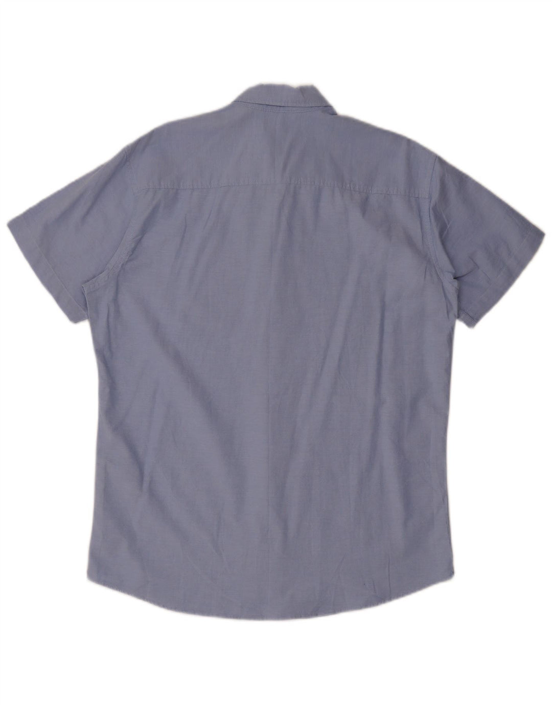 Jack & Jones Chemise à Manches Courtes Homme XL Bleu Coton