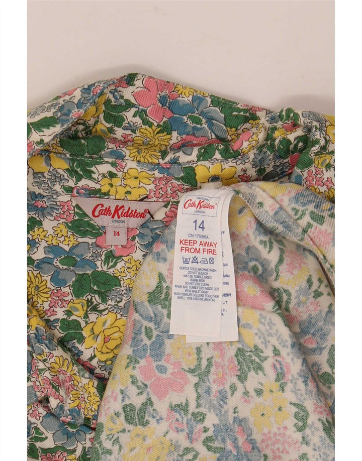 Cath Kidston Chemisier pour femme UK 14 Grand motif floral multicolore