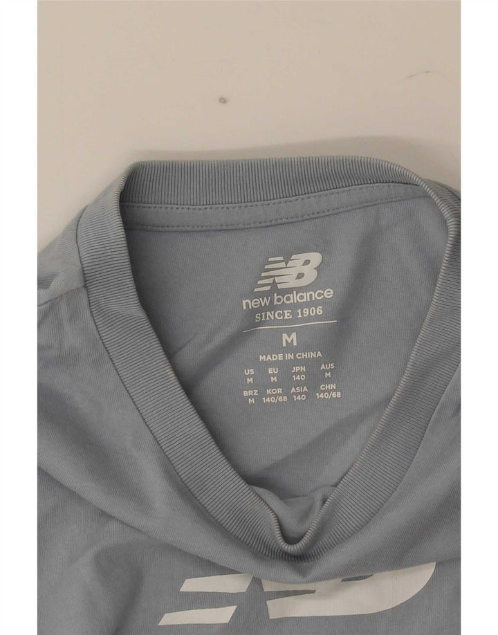 New Balance T-Shirt Graphique Garçon 9-10 ans Bleu Moyen
