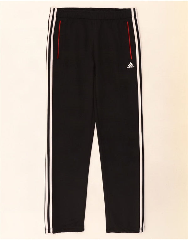 Adidas Pantalon de survêtement pour homme UK 36/38 Petit Noir Polyester