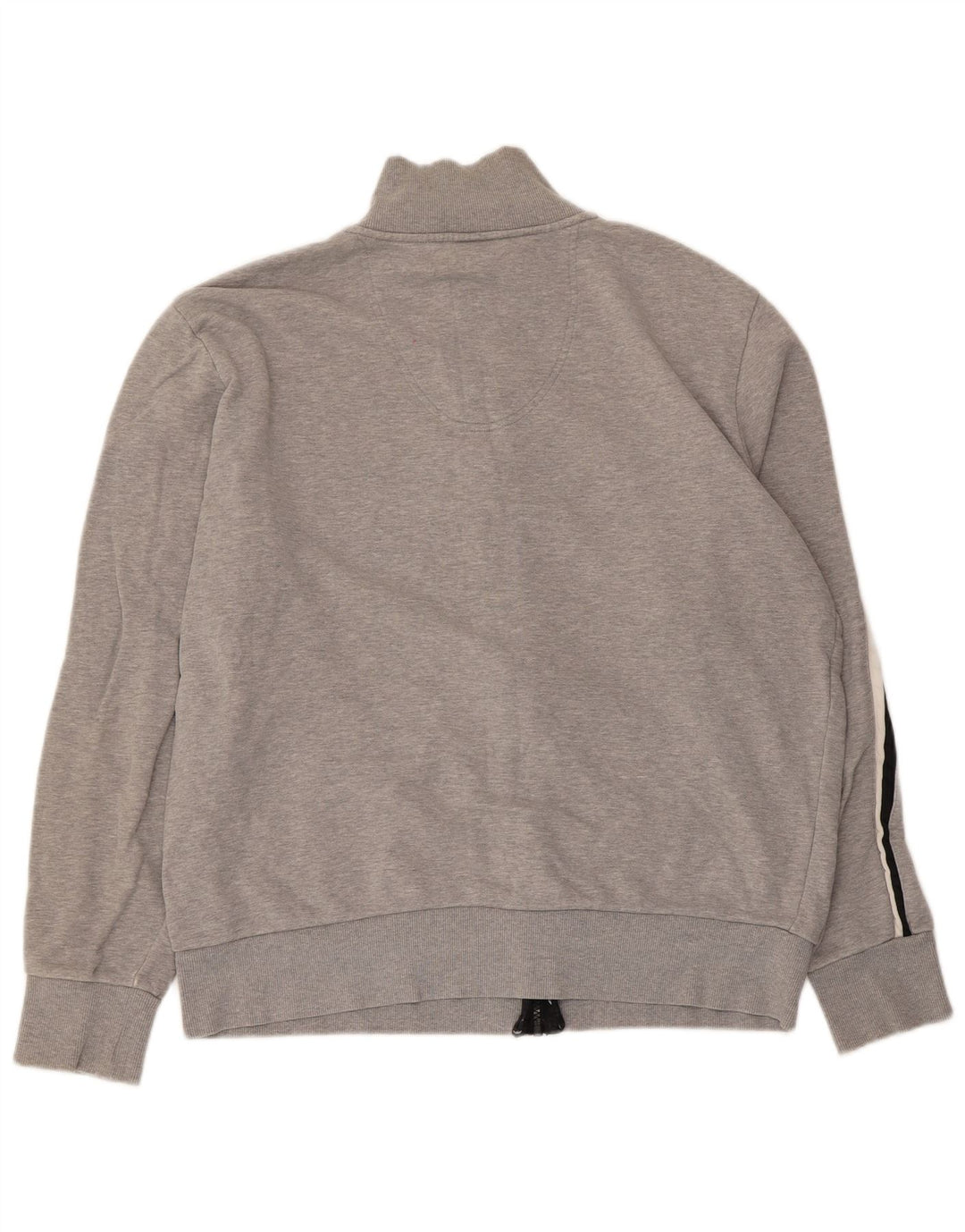 Hugo Boss Hommes Survêtement Top Jacket Large Gris Rayé Coton