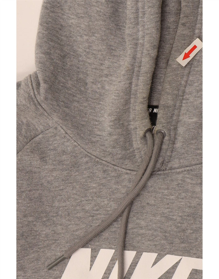 Sweat à capuche Nike SB Graphic en coton gris moyen moucheté | Nike Homme