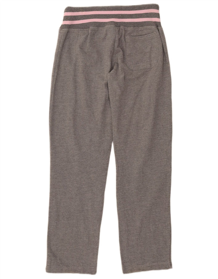 Sergio Tacchini Pantalon de survêtement pour femme UK 14 Coton gris moyen