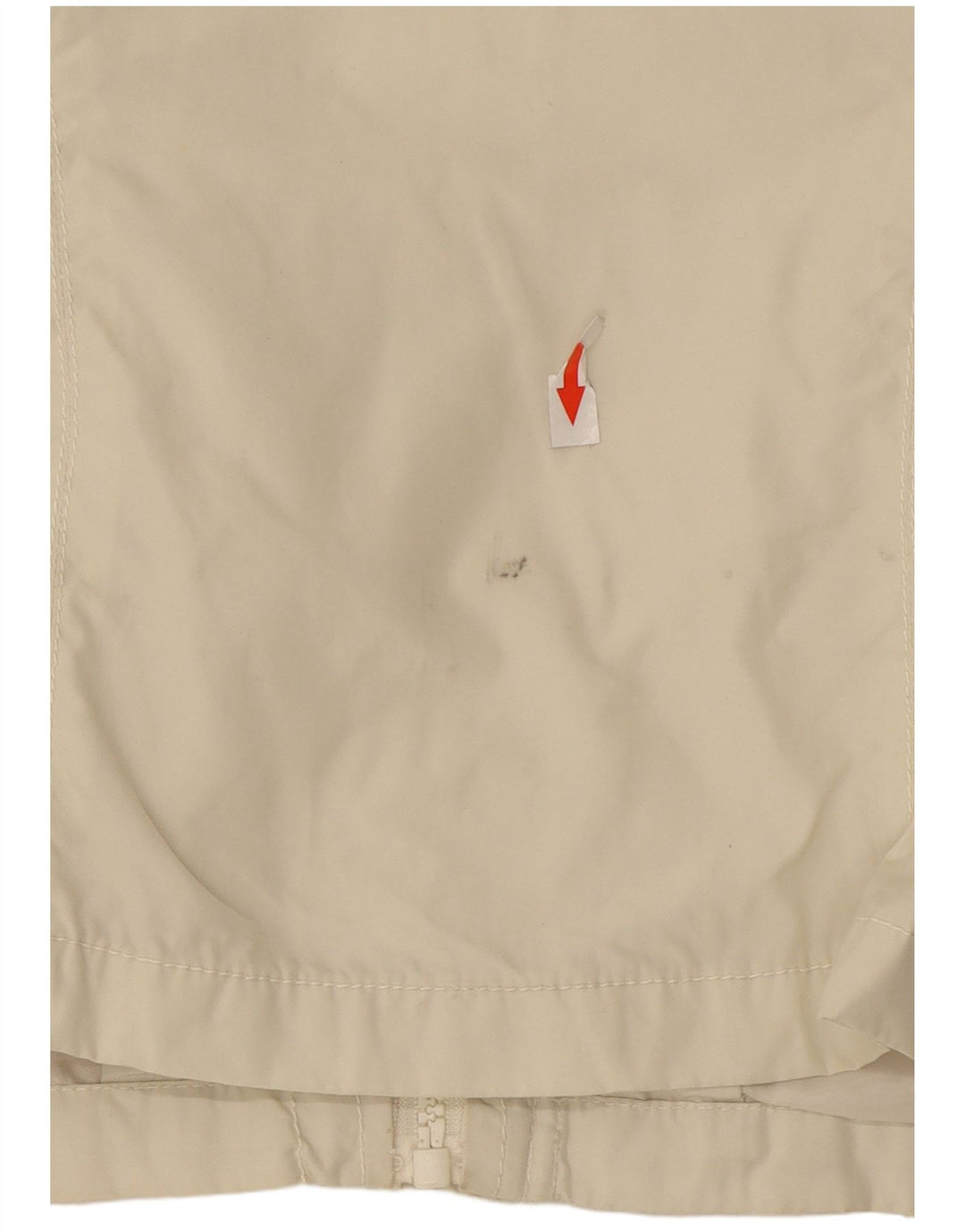 Bomb Boogie Veste Bomber Femme UK 12 Moyen Blanc Cassé Polyester