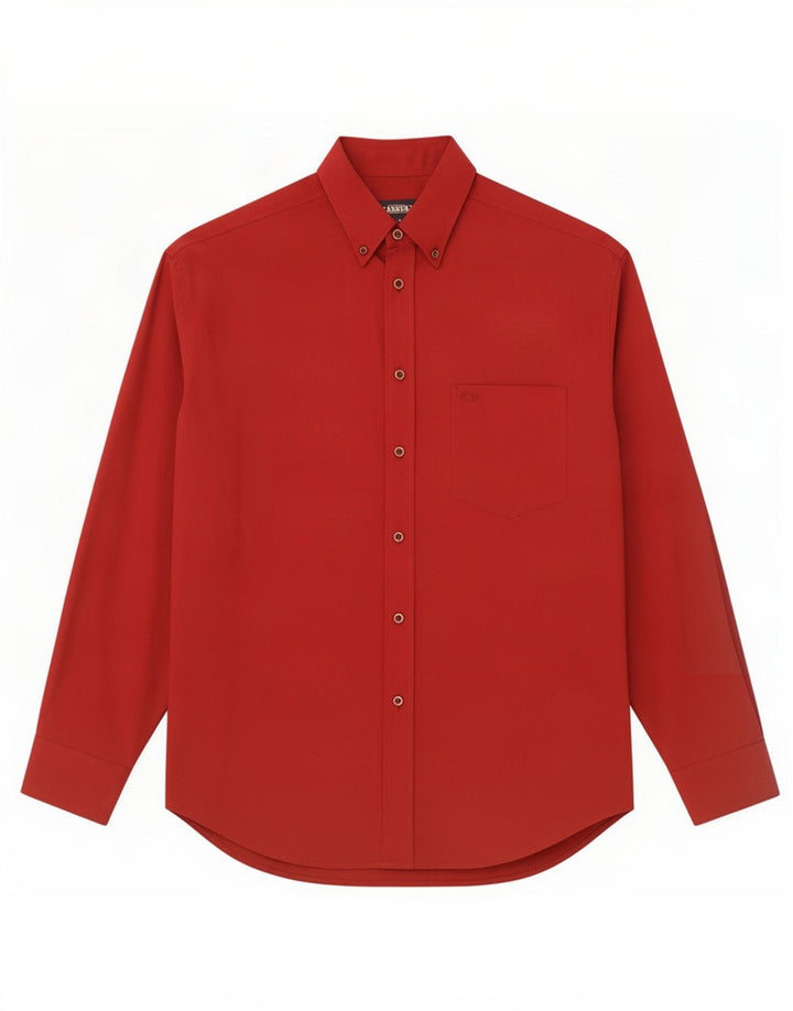 Carrera Chemise Homme Rouge Moyen Coton