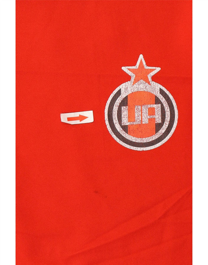 Puma T-Shirt Graphique Homme Large Rouge Colourblock