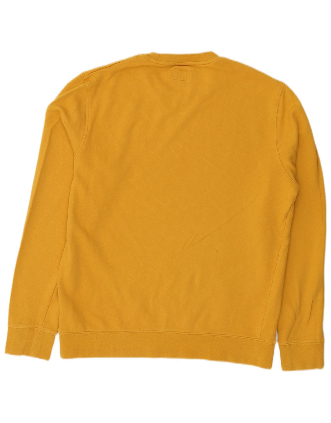 Wrangler Sweat-shirt pour homme en coton jaune Taille L