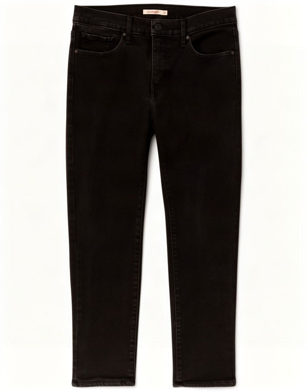 Levi's Womens 312 Shaping Slim Jeans W30 L25 Black Cotton