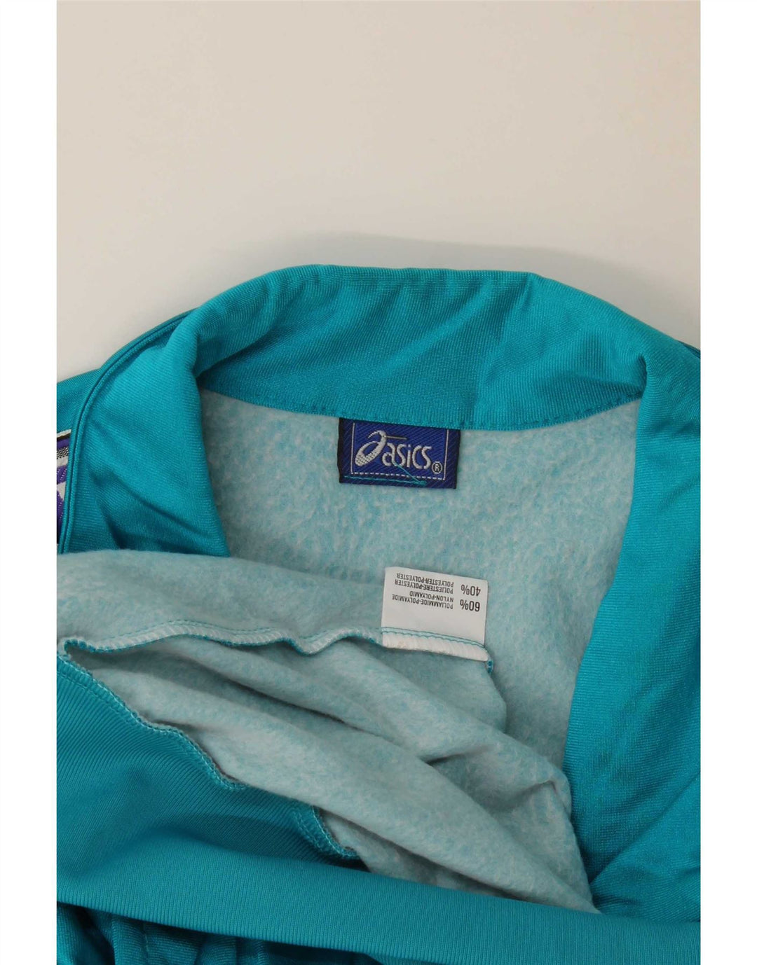 Asics Veste de Survêtement Graphique Homme Grand Bleu Polyamide Sports