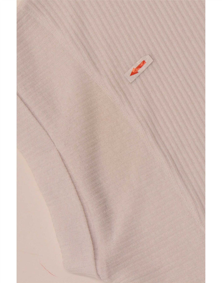 Zara Débardeur surdimensionné pour femme UK 10 Petit Blanc