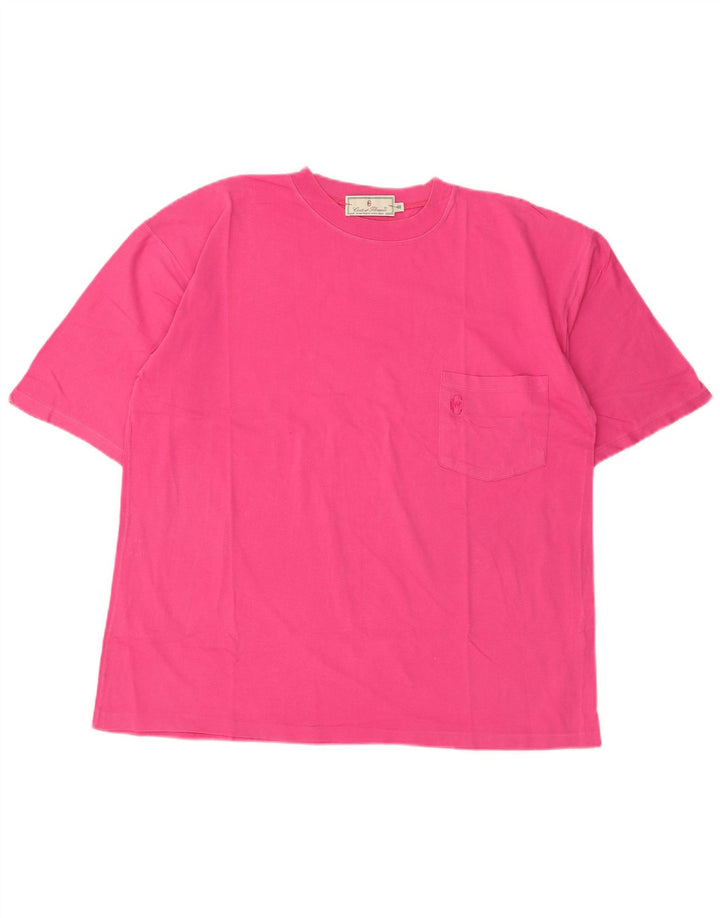 CONTE OF FLORENCE T-Shirt Femme Top IT 48 XL Rose Coton