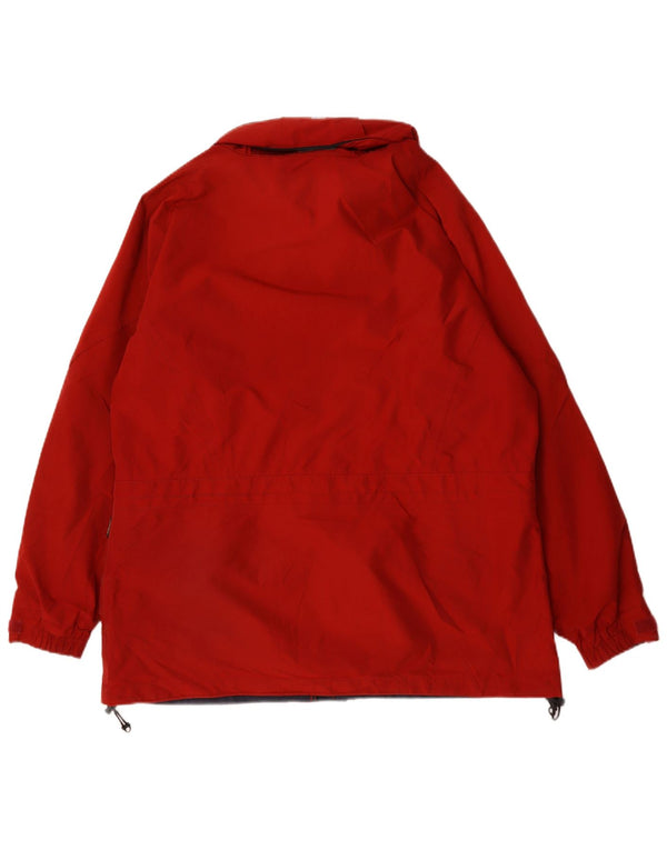 Berghaus Veste de pluie surdimensionnée à capuche pour femme UK 18 XL Nylon rouge