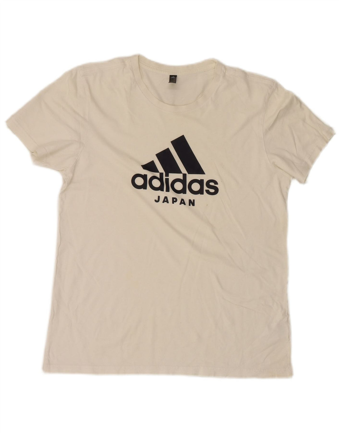 Adidas T-Shirt Graphique Homme Blanc Moyen