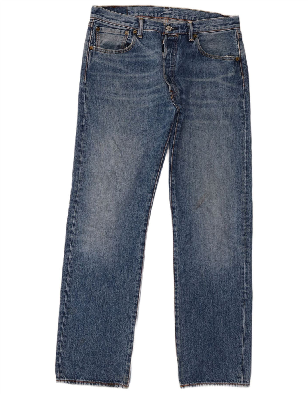 Levi's Jean Droit 501 Homme Bleu W34 L32 Coton