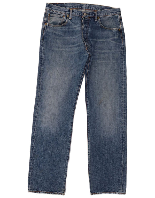 Levi's Jean Droit 501 Homme Bleu W34 L32 Coton