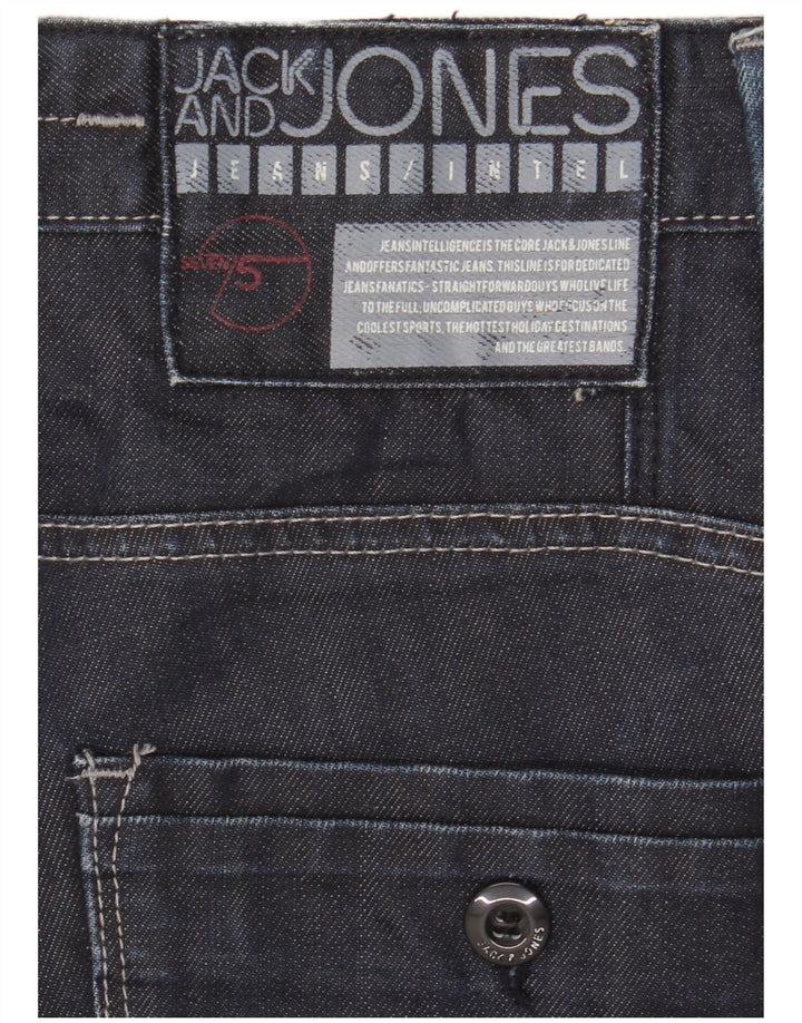 Jack & Jones Jean Cargo Droit W32 L33 Homme Bleu Marine
