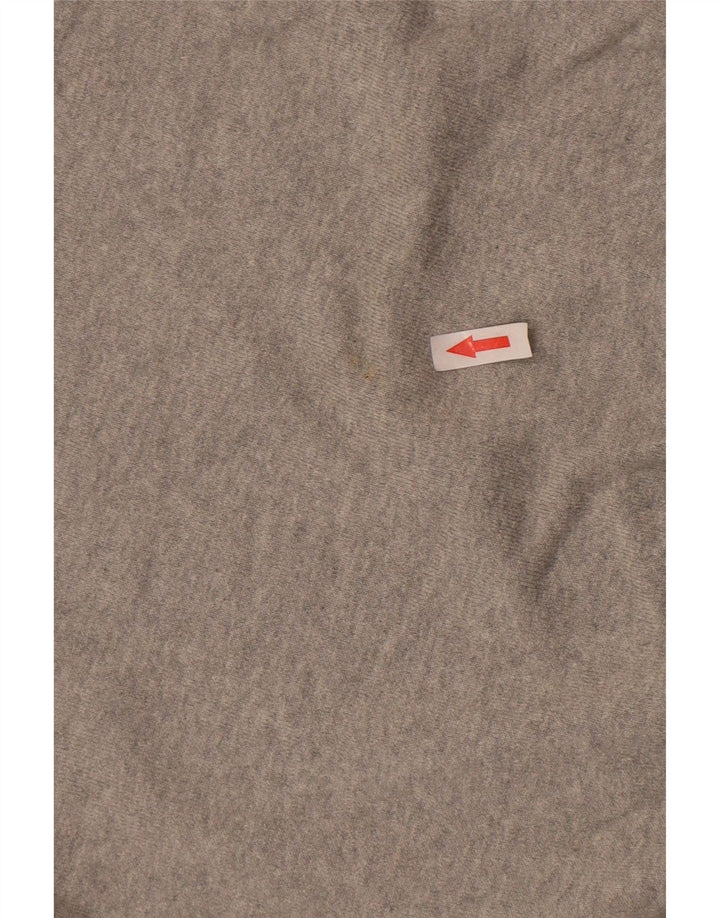 French Connection Pull Col Ras du Cou Homme Gris Moyen Coton