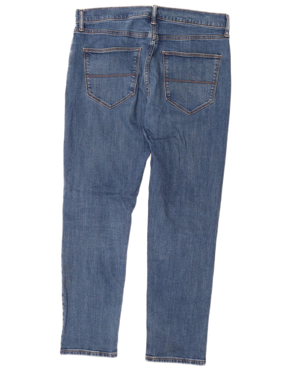 Marks & Spencer Jean Slim Femme W32 L29 Bleu Coton