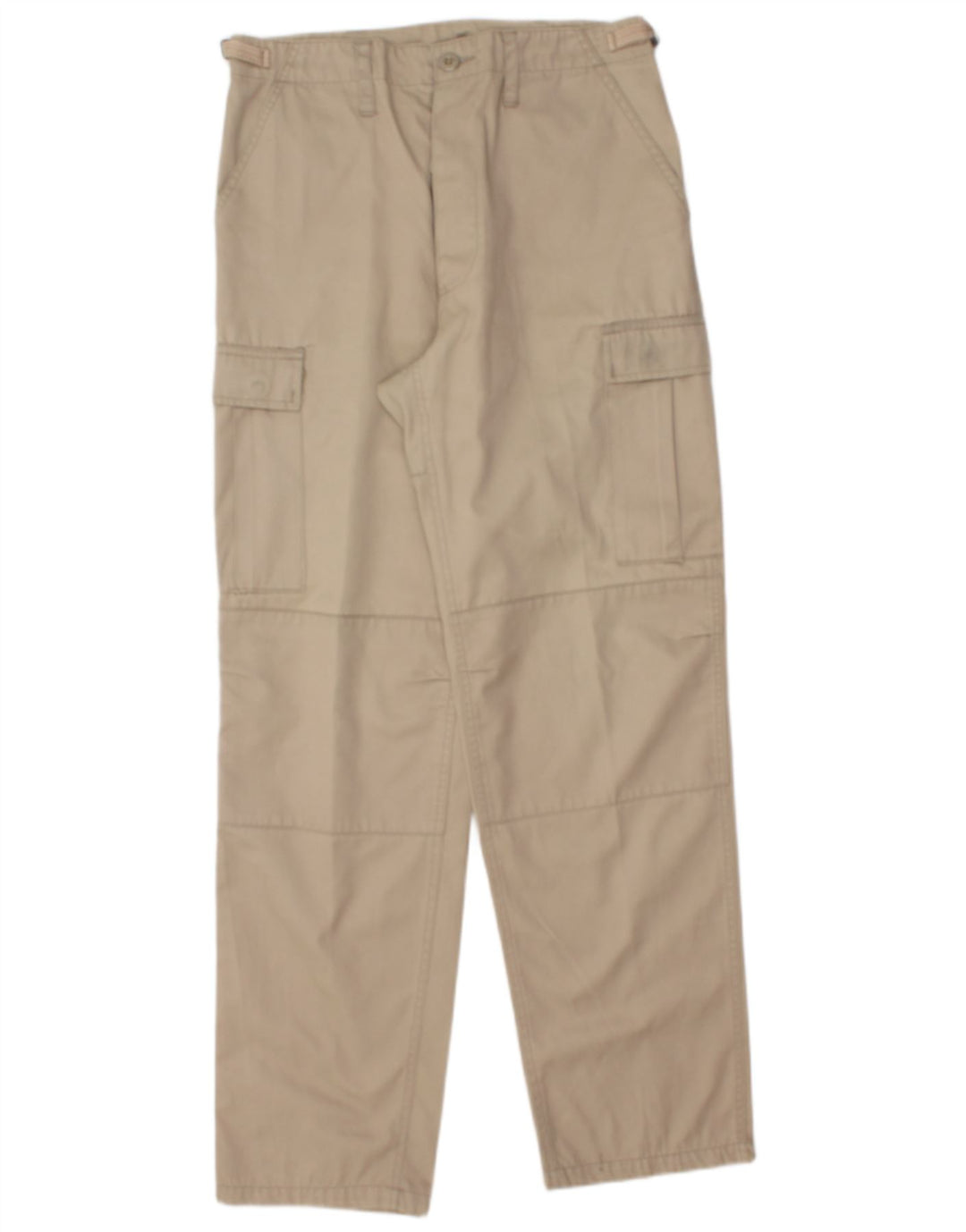 VINTAGE Pantalon Cargo Droit Homme W32 L31 Beige