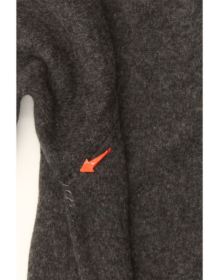 Tommy Hilfiger Pull col en V pour homme Petit gris laine d'agneau