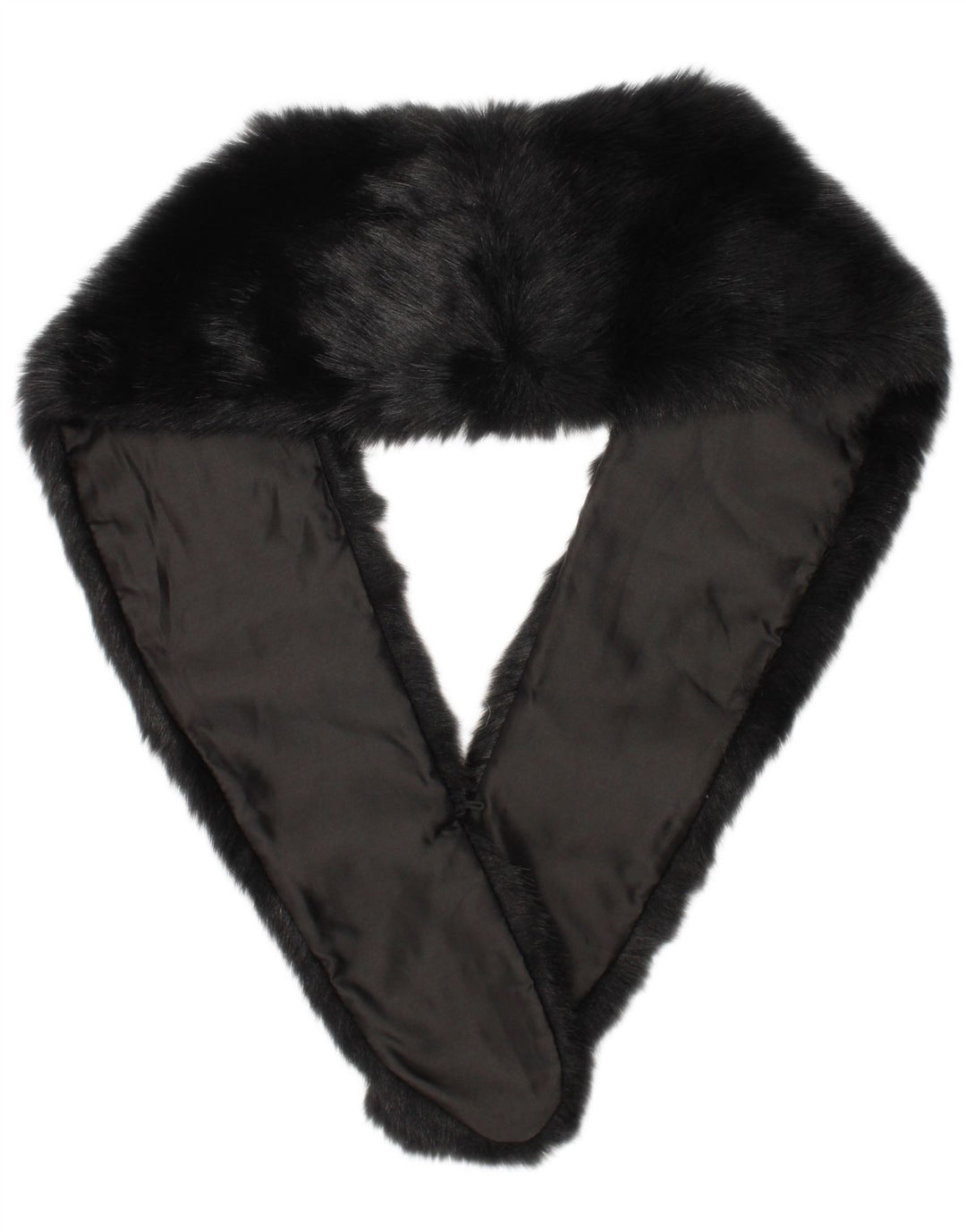 Phase Eight Écharpe Étole En Fausse Fourrure Femme Taille Unique Noir Polyester Hiver