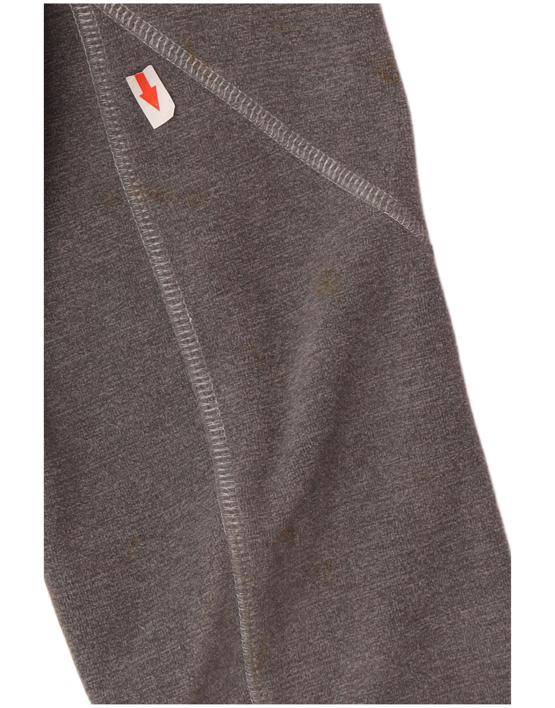 Jack Wolfskin Pull à capuche zippé pour femme UK 14/16 Large Gris Polyester