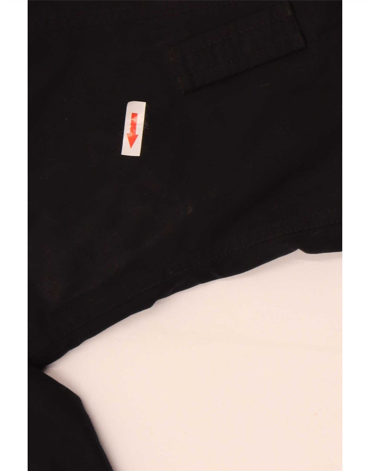 Barbour Veste de pluie à capuche pour femme UK 14 Large Noir Coton