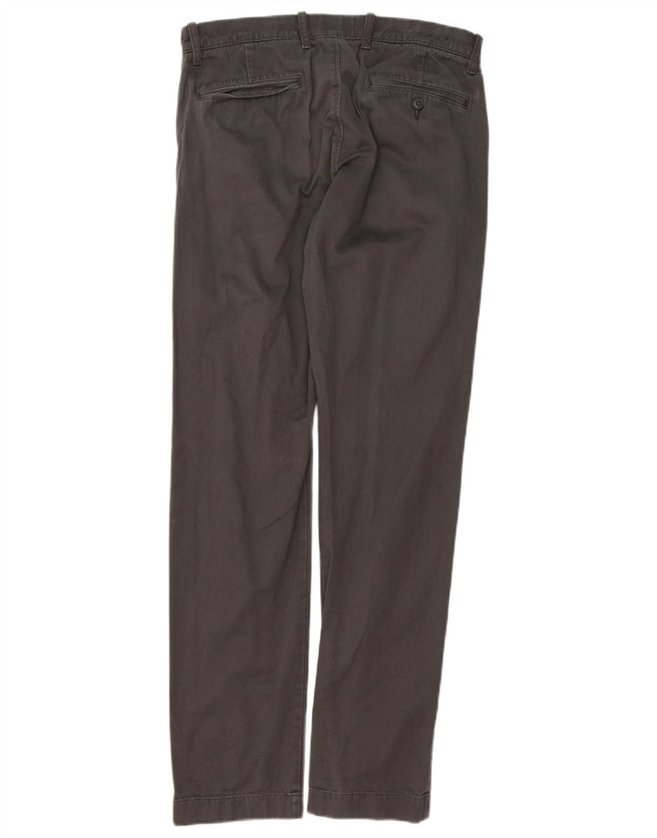 J. CREW Pantalon Chino Slim Homme W30 L32 Gris Coton