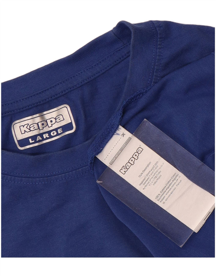 Kappa Débardeur Homme Grand Bleu Coton