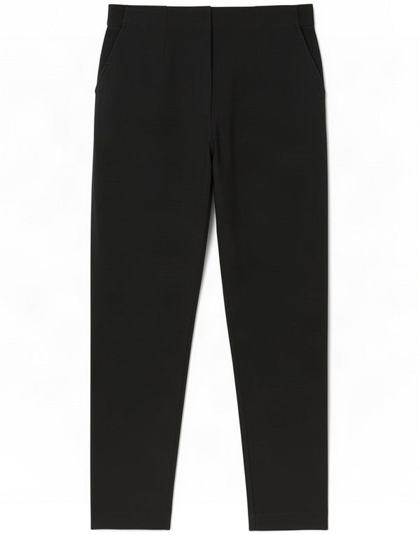 Marks & Spencer Pantalon slim décontracté pour femme UK 16 Large W32 L28 Noir