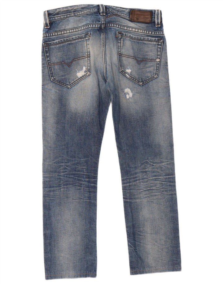 Diesel Jean Droit Thavar Homme Bleu W31 L27