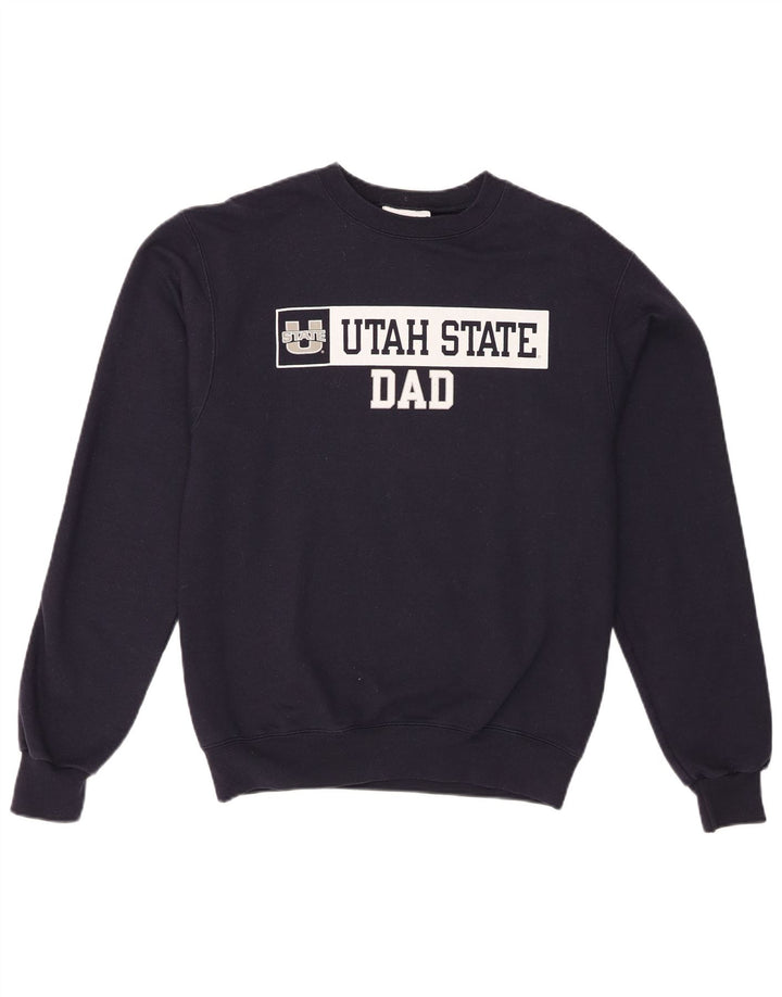 Champion Sweat-Shirt Utah Graphic Homme Bleu Marine Petit
