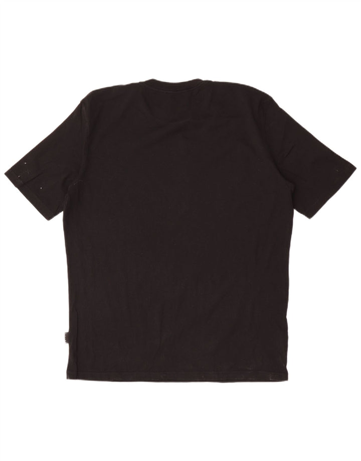 Sisley T-Shirt Top XL Noir Coton Homme