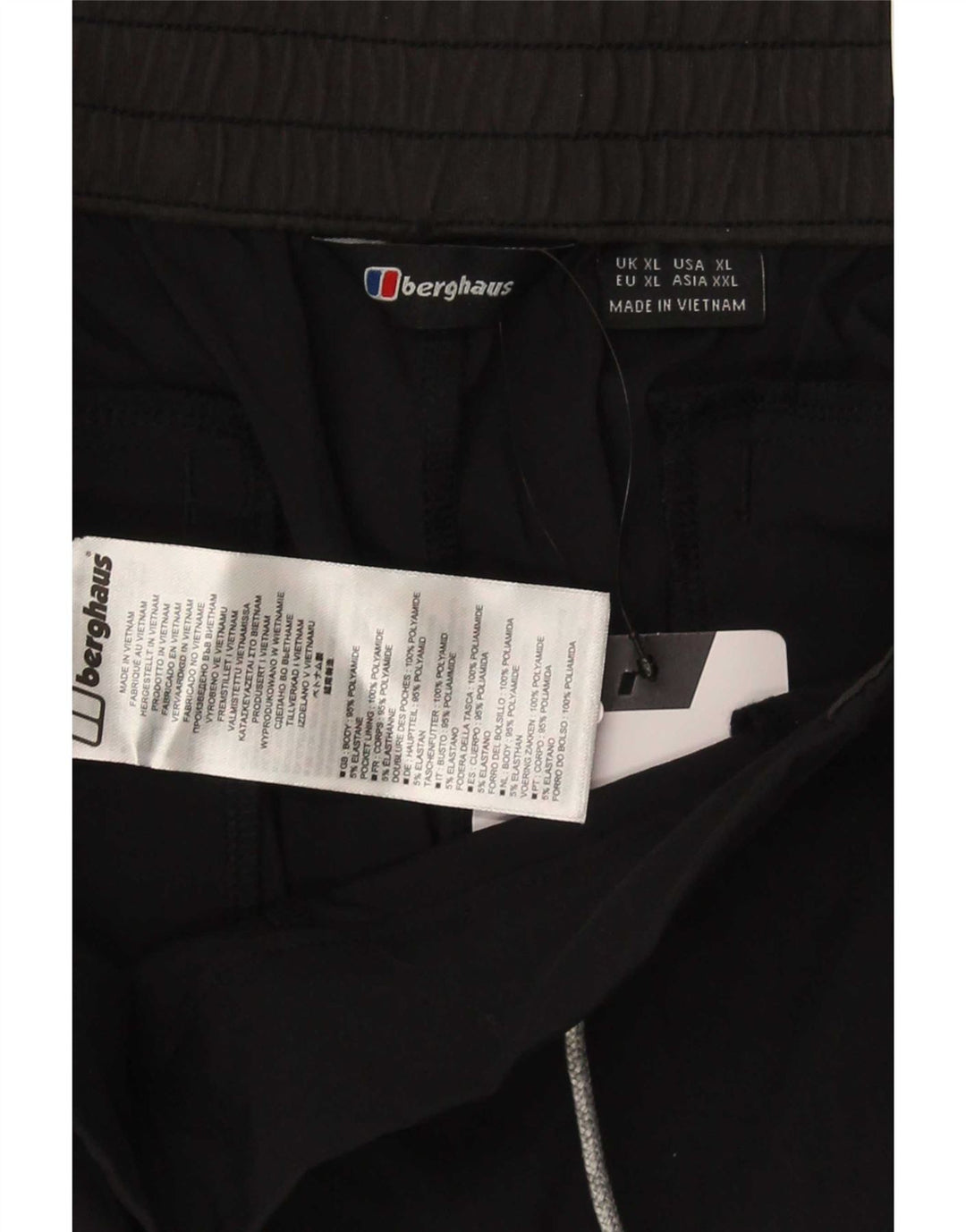 Berghaus Short de Sport XL Noir Polyamide Homme