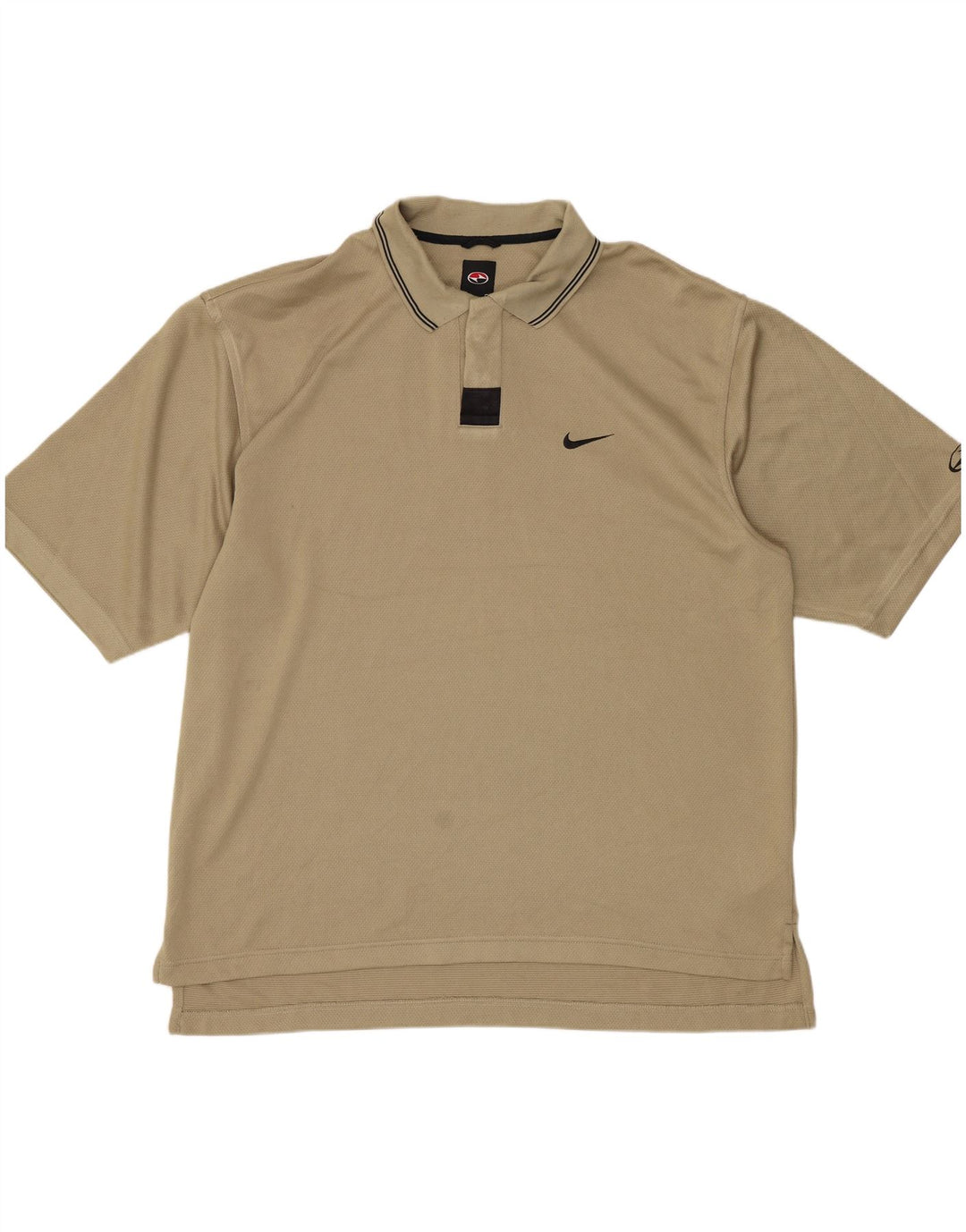 NIKE Polo Homme Grand Coton Beige