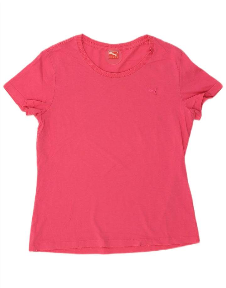 Puma T-shirt pour femme UK 16 Large Rose