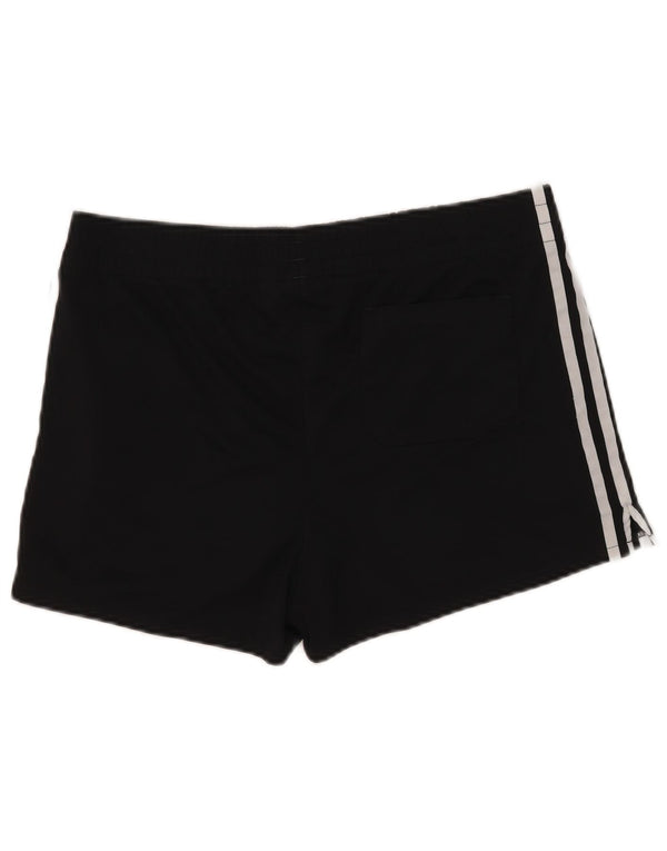 Adidas Short de sport pour femme UK 12 Medium Noir Polyester
