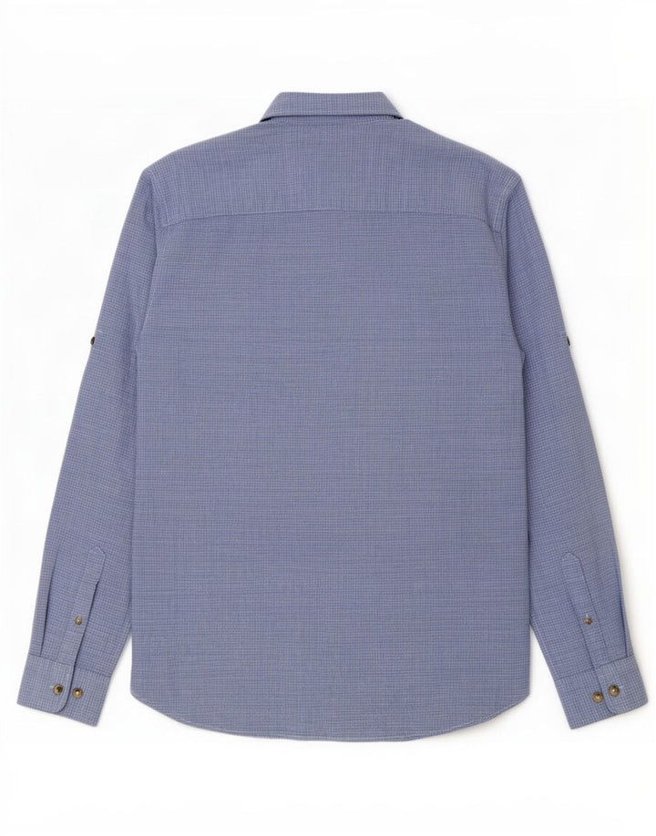 Jack & Jones Chemise Homme Large Bleu Pois Coton