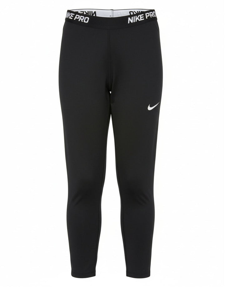 Nike Legging graphique Dri Fit pour femme UK 14 Noir moyen