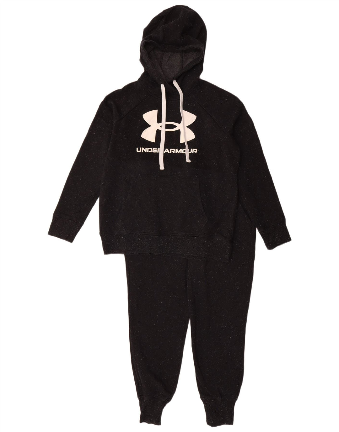 Under Armour Survêtement complet graphique pour femme UK 10 Small Noir Coton