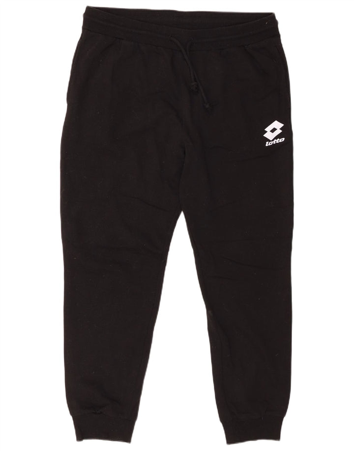 LOTTO Pantalon De Survêtement Joggers Homme Noir Moyen