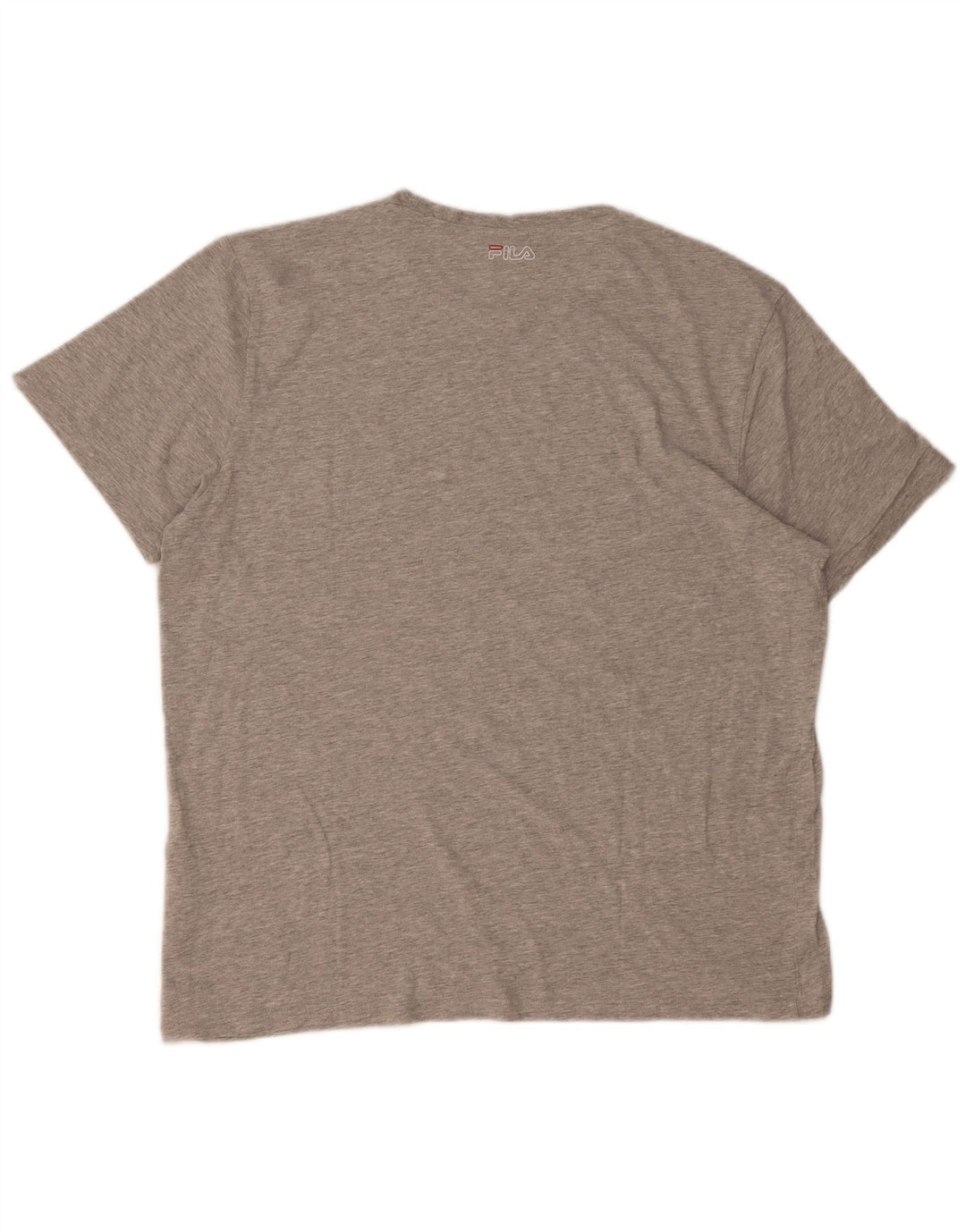 Fila T-Shirt Graphique Homme Grand Gris Moucheté