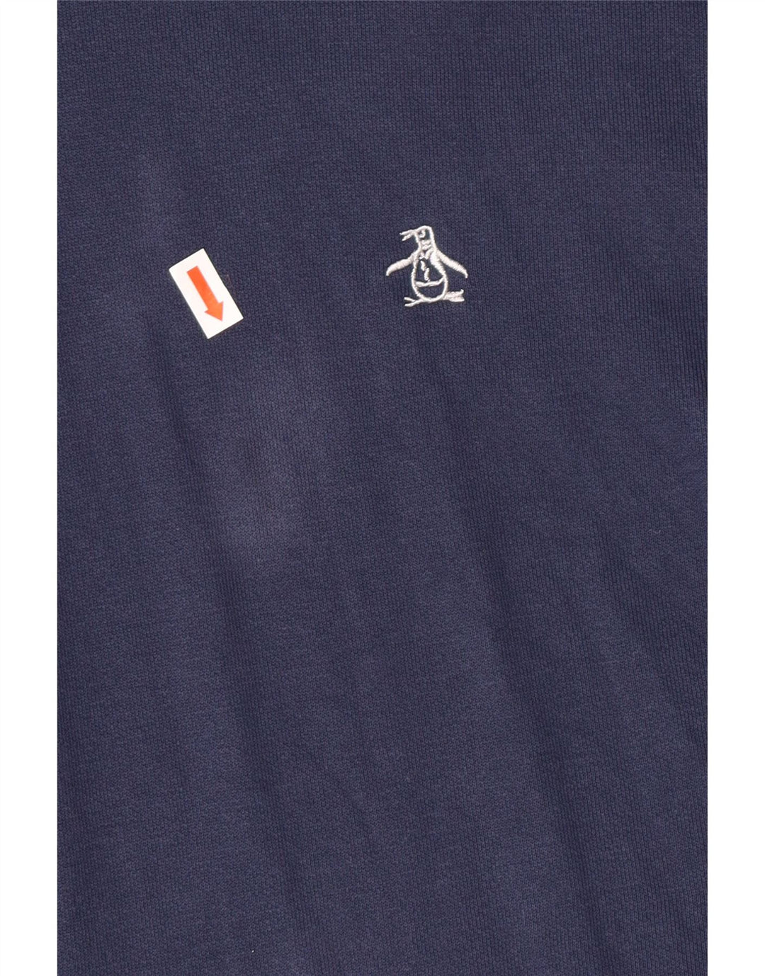 PENGUIN Pull à capuche pour homme en coton bleu marine Taille L