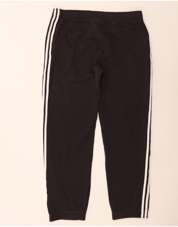 Adidas Pantalon de survêtement pour homme en coton noir Taille L