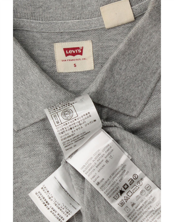 Levi's Polo Homme Petit Gris Coton